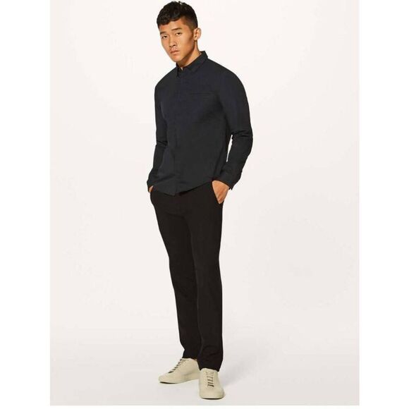 LULULEMON ATHLETICA Commission Pant 32' Black Size Large - Picture 1 of 5